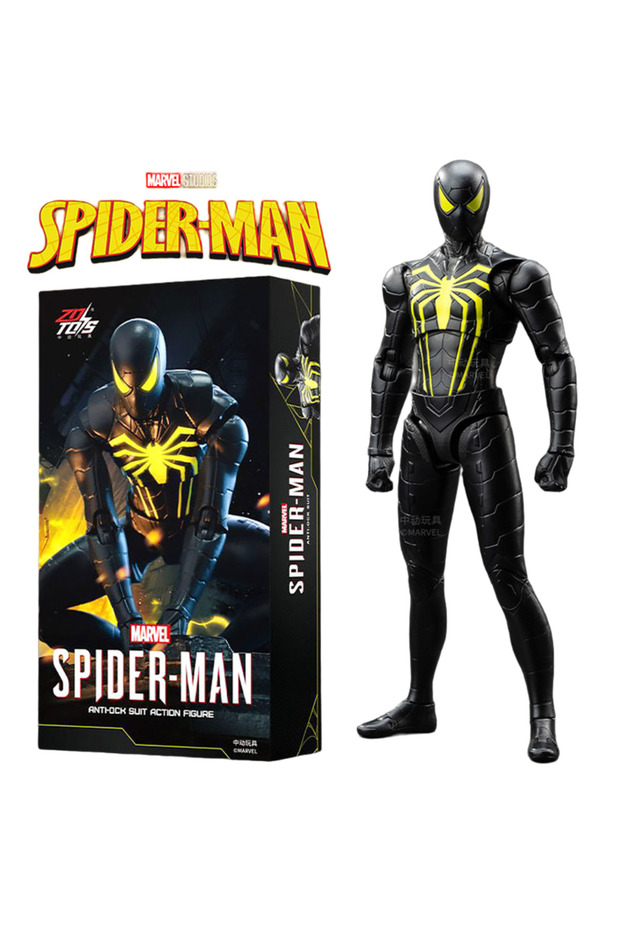 Spider man ZD Toy Iron Spider Man Advanced suit legends No Way Home Peter Parker Gold Black Red Mode