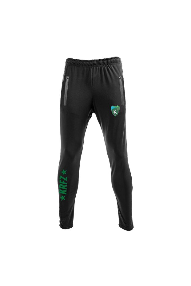 Kocaelispor 25/26 Licensed Lycra Polyester Tracksuit Bottom Black