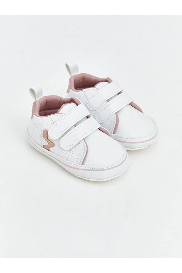 Lcw Steps Star Embroidered Baby Girl Sneakers