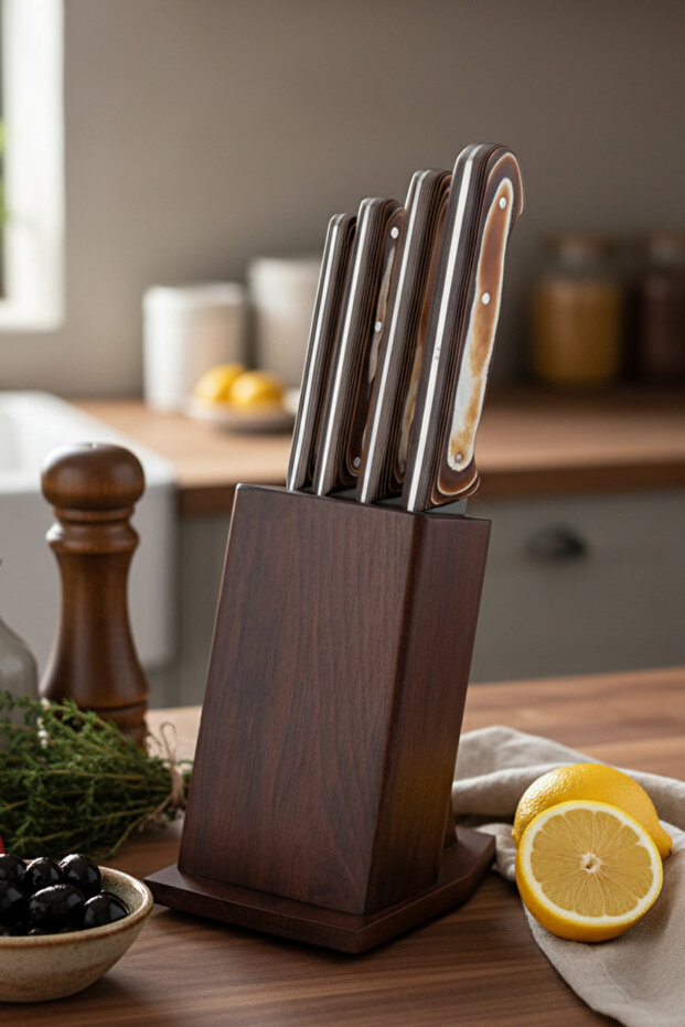 Arcos Takozlu Bıçak Seti - 7