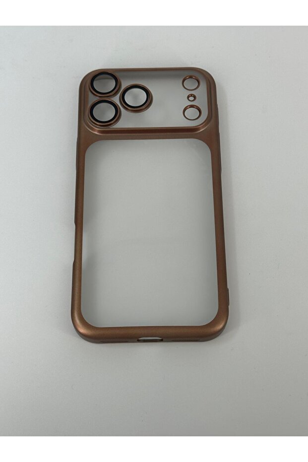IPh 17 Pro cover with Camera Lens Protection, Frosted Matte Design