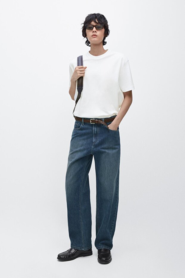 Wide fit jeans - 1