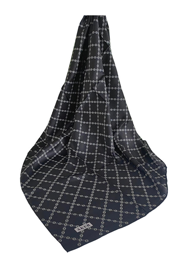 Silk K Crepe Satin Scarf 2026 Summer Season 9152701-311