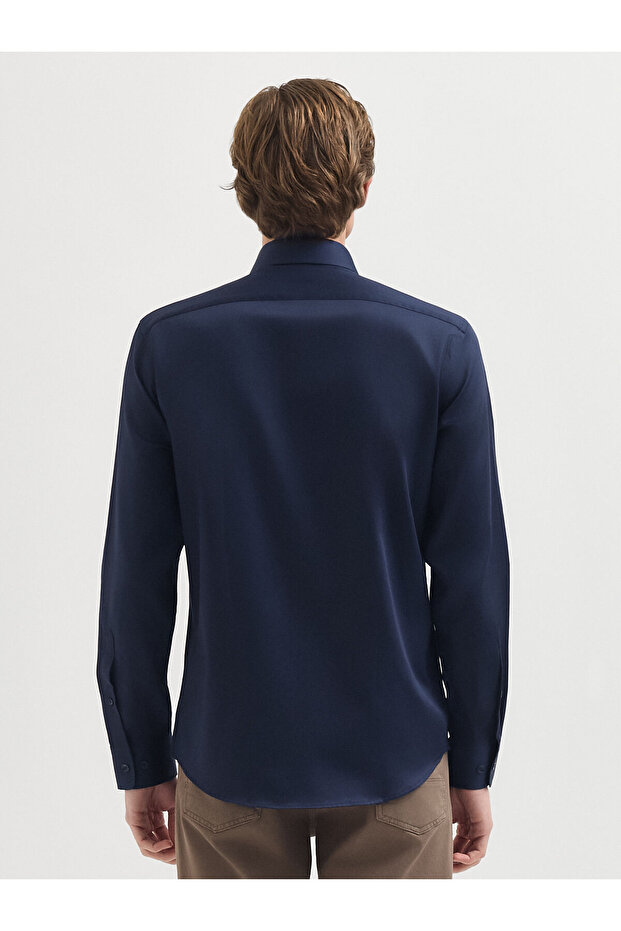 Lacivert Gömlek - 3