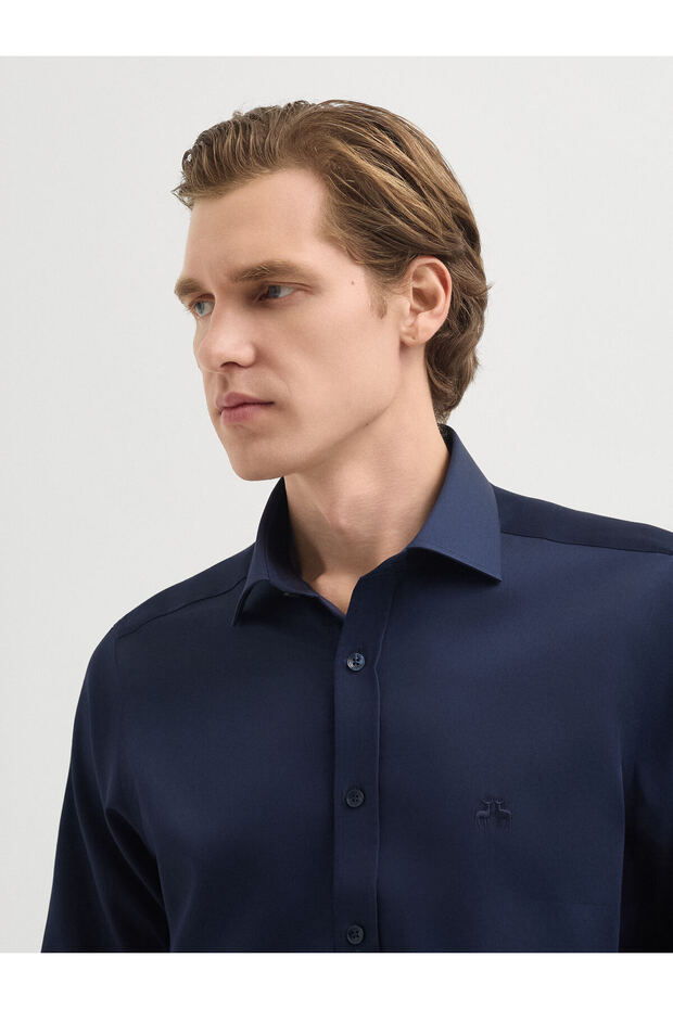 Lacivert Gömlek - 5