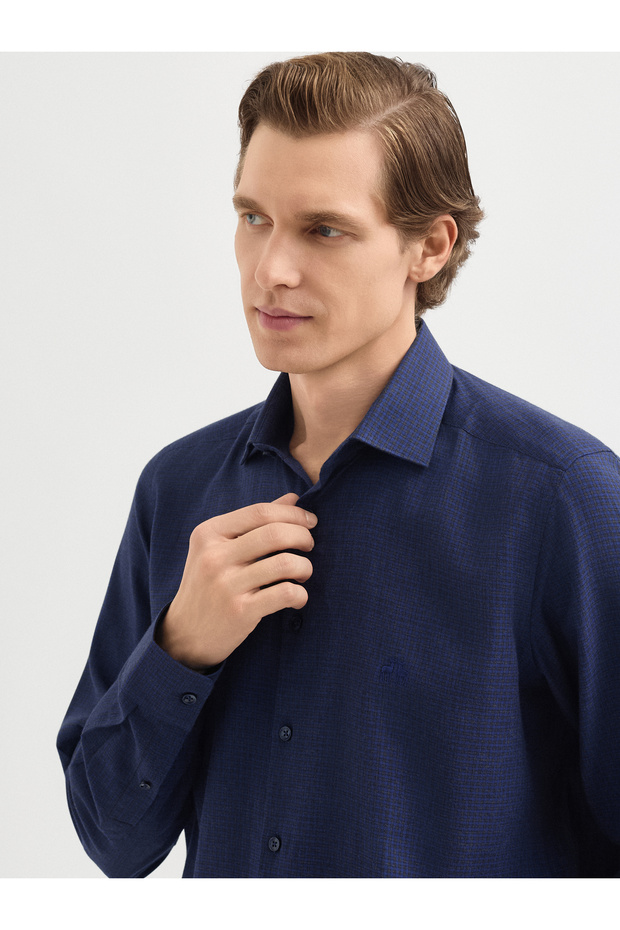 Lacivert Gömlek - 4