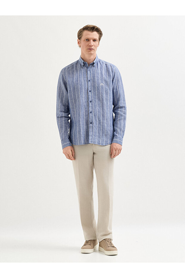 Lacivert Gömlek - 1