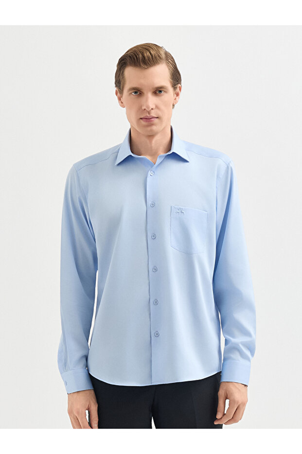 Açık Mavi Gömlek - 2