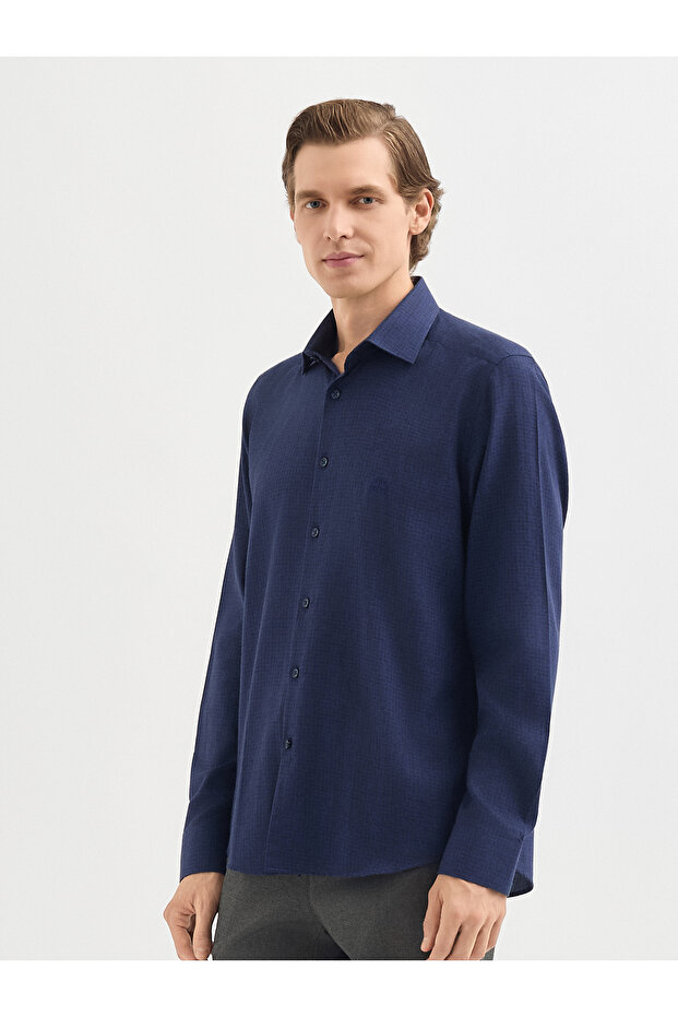 Lacivert Gömlek - 3