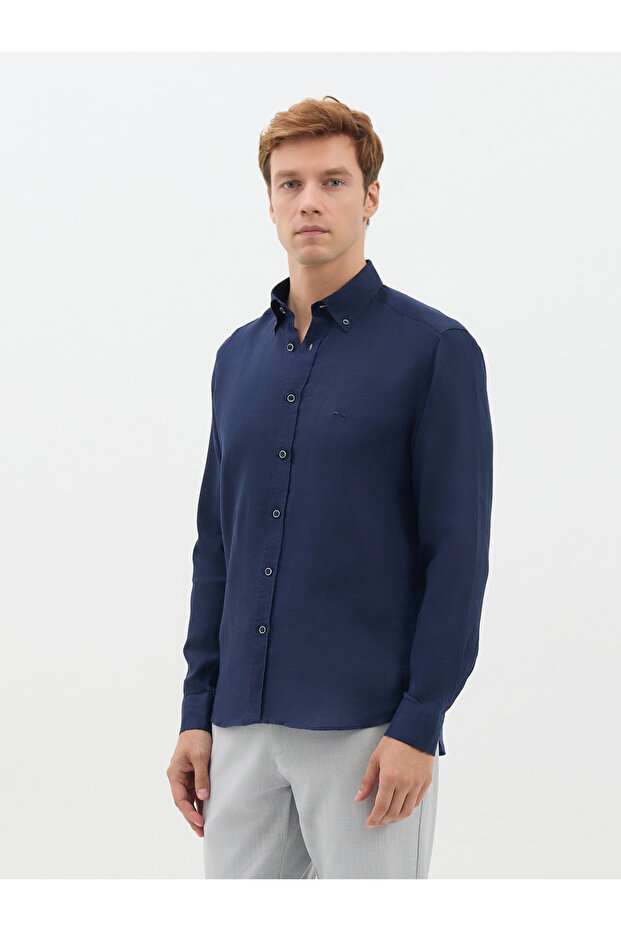 Lacivert Gömlek - 2