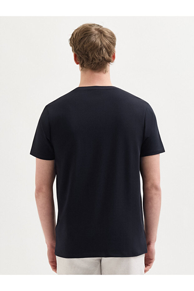 Lacivert Tişört - 3