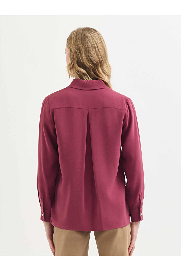 Bordo Gömlek - 3