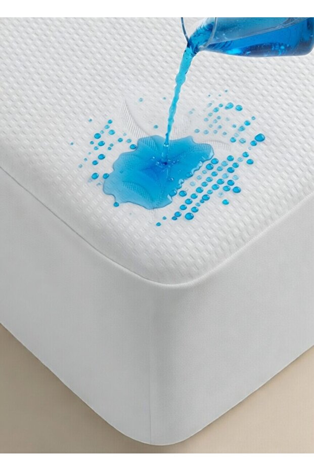 Bamboo Fabric Liquid-Proof Ultra-Silent Knitted Fabric Full Fitted Mattress Mattress Protector Mattress Protector
