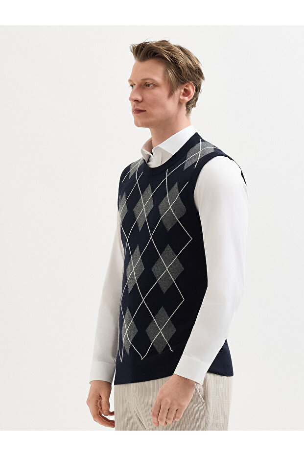 Lacivert Süveter - 2