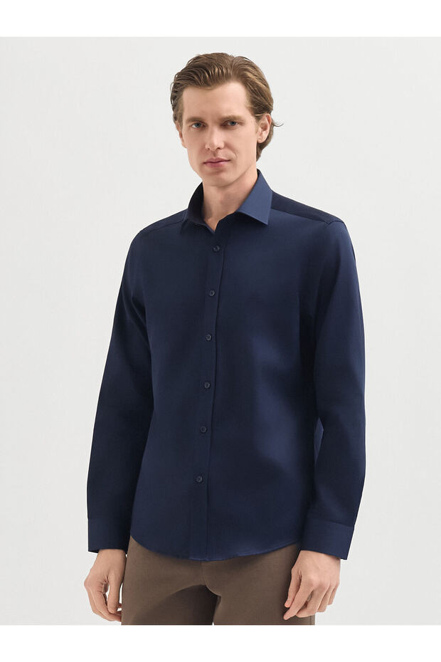 Lacivert Gömlek - 2