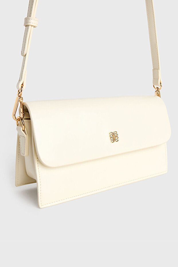 Ekru Çanta - 1