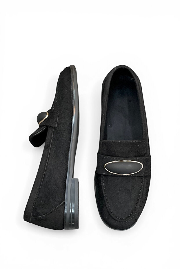 Women's Loafer with Orthopedic Sole and Buckle
