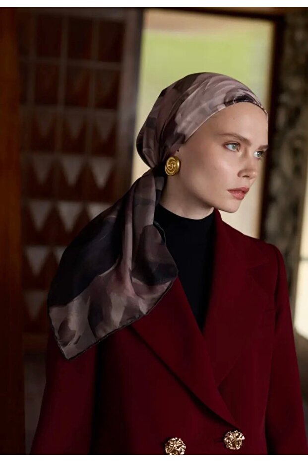 Gül Desen Eşarp - 1