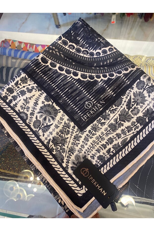 Winter Bloom Soft Eşarp - 1