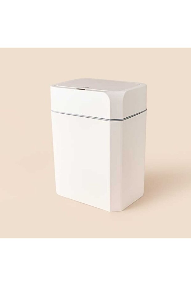 Sensörlü Çöp Kovası - Beyaz - 12 lt - 2
