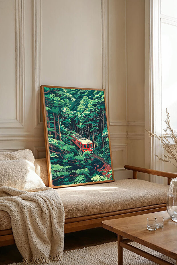 One Piece Wooden Framed Painting Tk3698