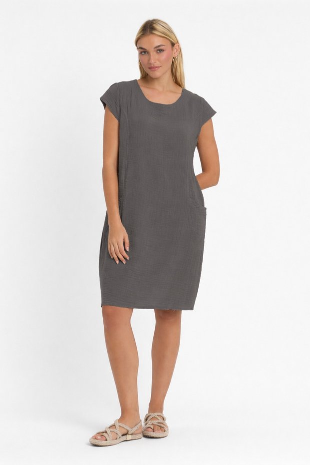 Women's Dress - Muslin Milano Dress - 3060
