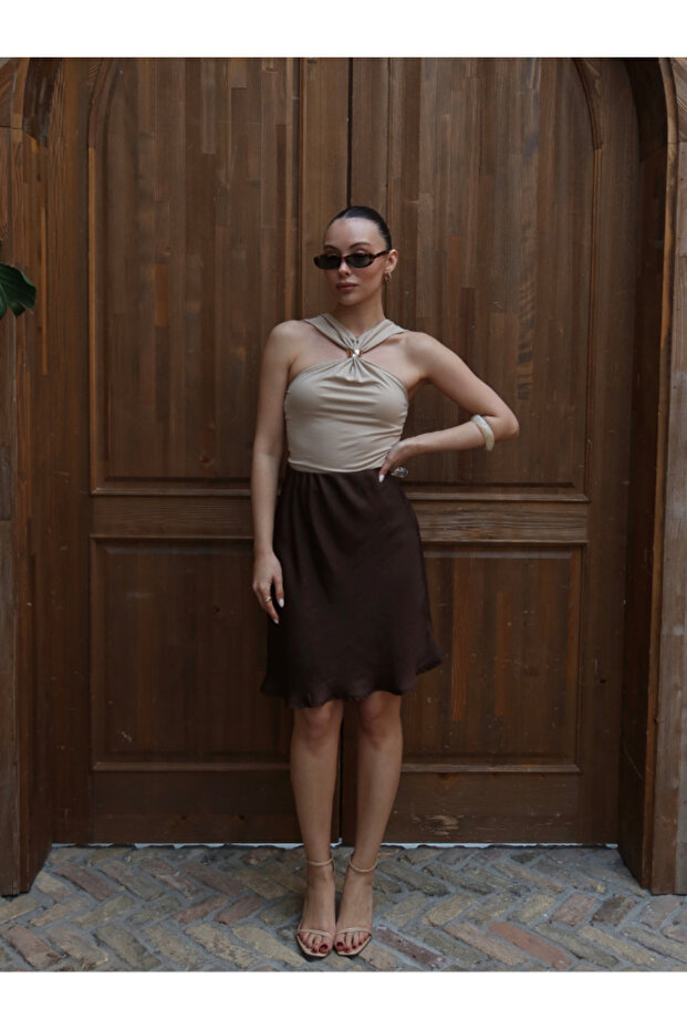Mi̇kanos Skirt - 7