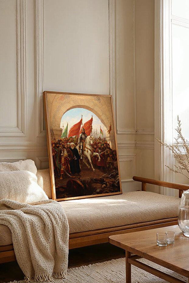 One Piece Wooden Framed Painting Tk3720