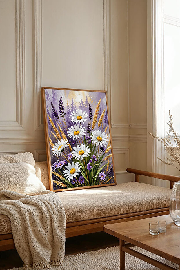 One Piece Wooden Framed Painting Tk3740