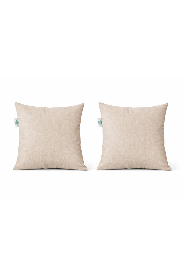 2 Pieces Linen Cushion Cover (40X40 cm)