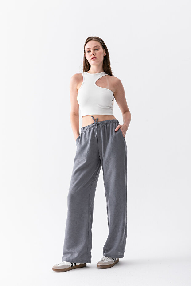 Linen Pants Linen Blended Loose Fit Women's Pants – Comfortable Summer Casual Pants