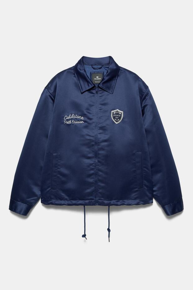 Saten işlemeli ceket - 7