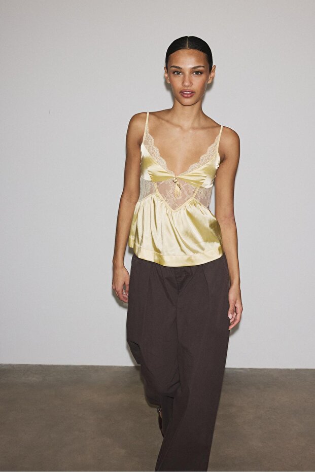 Askılı saten top - 3