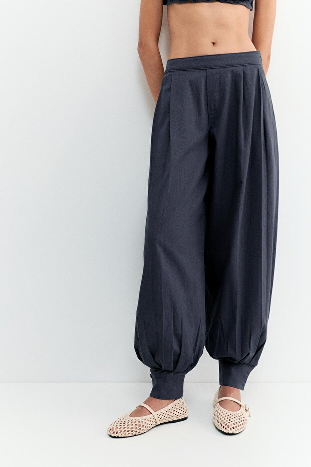 Rustik şalvar pantolon - 5