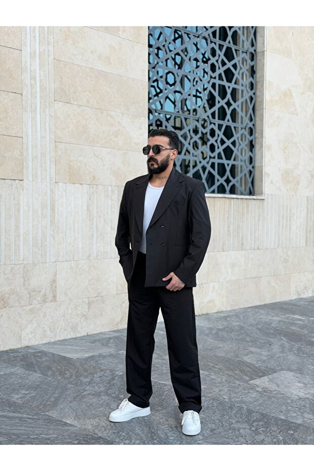 Oversize Double Breasted Suit - 2
