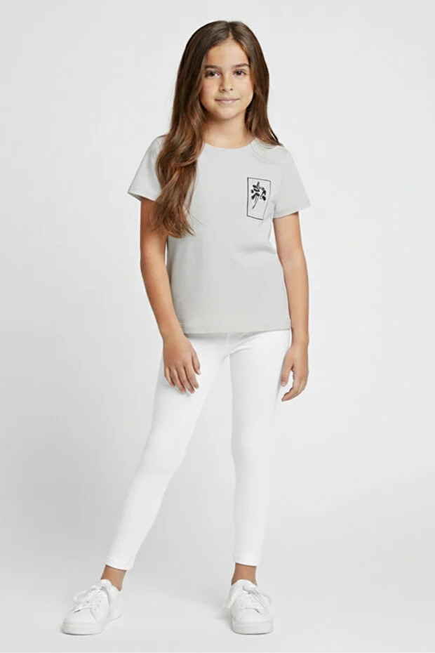Girl's Cotton Pack of Stretch Fabric Plain Long Tights