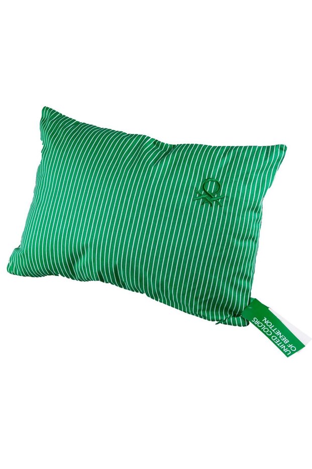 Benetton 100% Cotton 35*50 cm Striped Cushion full green Striped