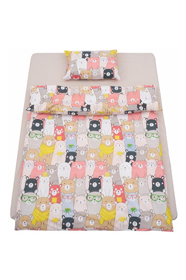 SET DE PAT SINGLE BUMBAC ANIMALS - 2