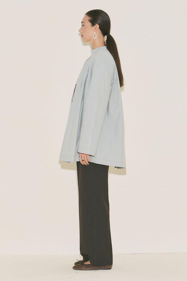 PLİSELİ TUNİK MAVİ - 4