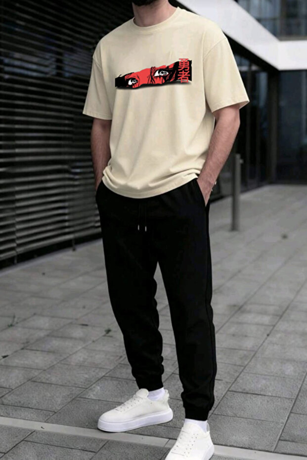 Special Printed Oversized tracksuit set