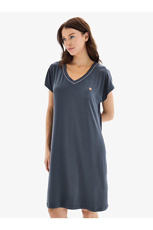 Women's Nightgown 52086 - Anthracite