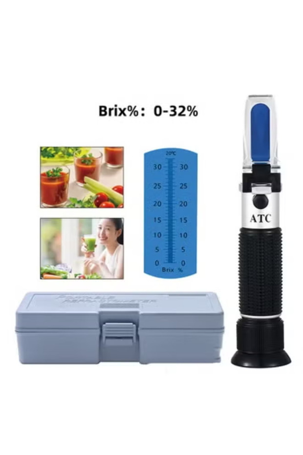 0-32% Brix Meter Refractometer with ATC