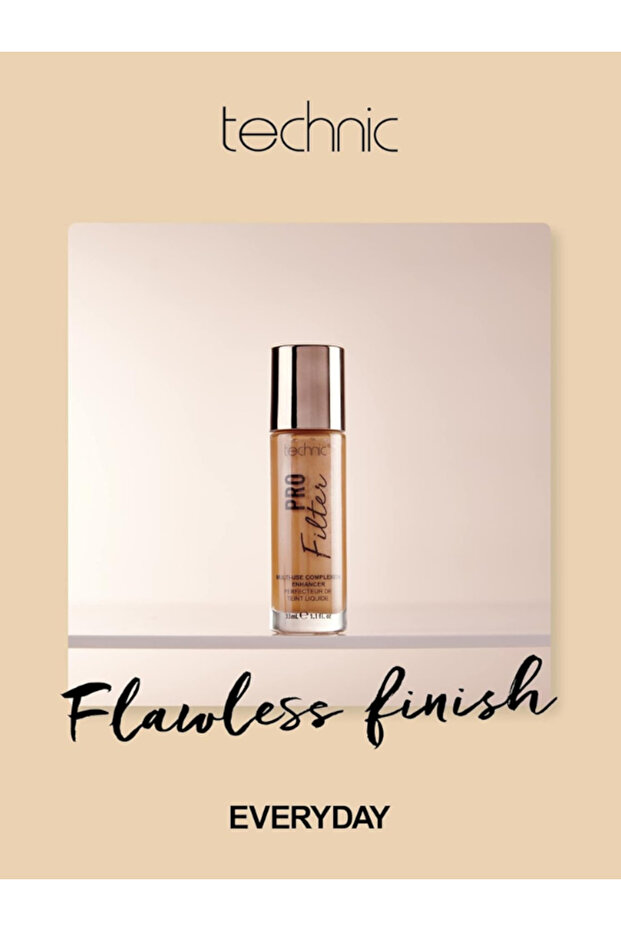 Pro Filter Foundation - Deep | 33ml Full Coverage Matte Liquid Base - 3