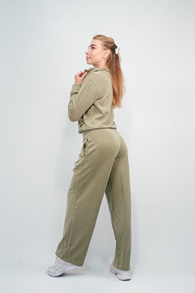New Season Striped Modal Fabric Women's Tracksuit