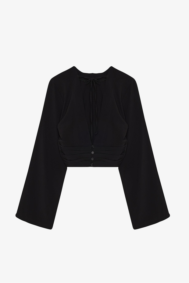 Women's Blouse Blz01259 Black