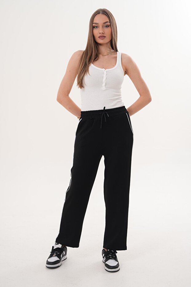 Women's Piped Single Bottom Tracksuit 260289 -