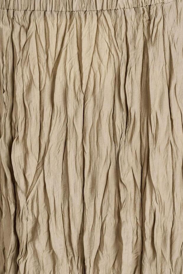 Crashlı Midi Etek - 3