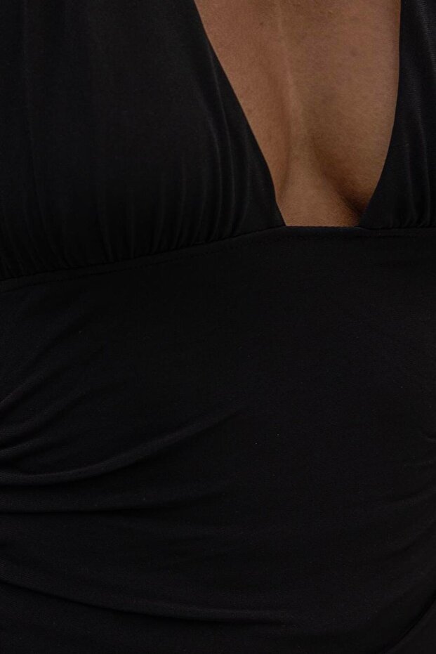 Drapeli Bağlamalı Top - 7