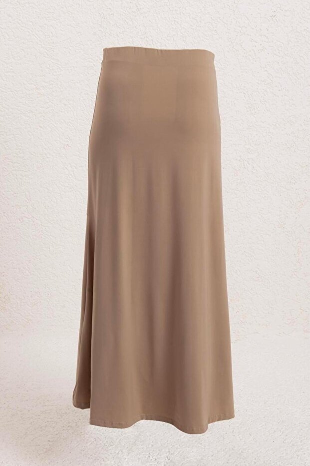 Volanlı Midi Etek - 2