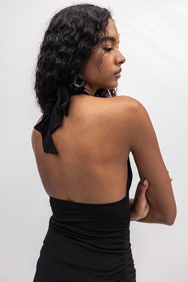 Drapeli Bağlamalı Top - 5